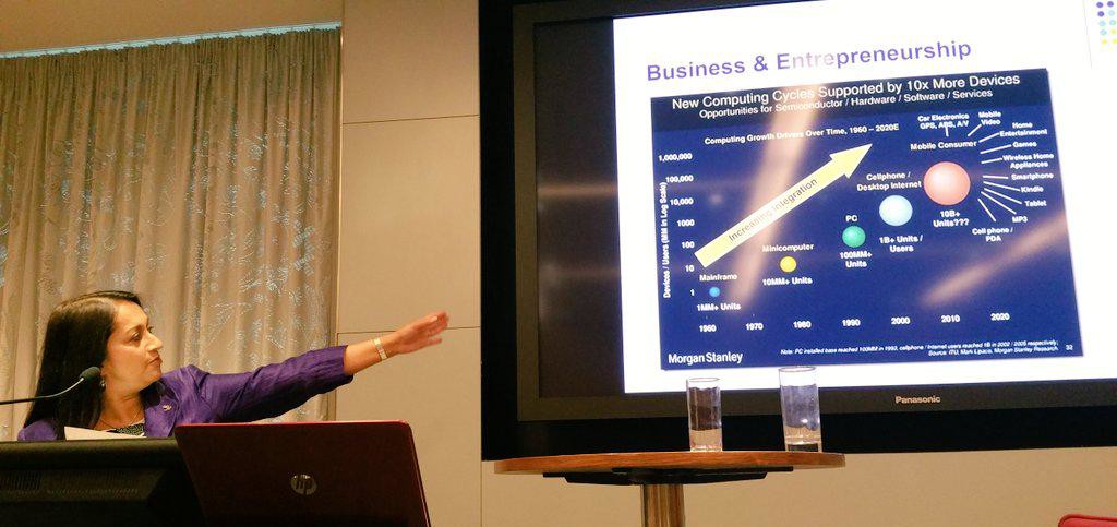 Lopa Patel presenting at Success Talke 2015