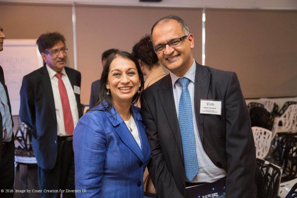 Lopa Patel with Shankar Narayanan. Image by Count Creation.