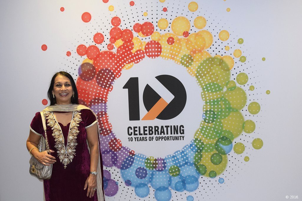 Lopa Patel at the MDSUK Awards 2016