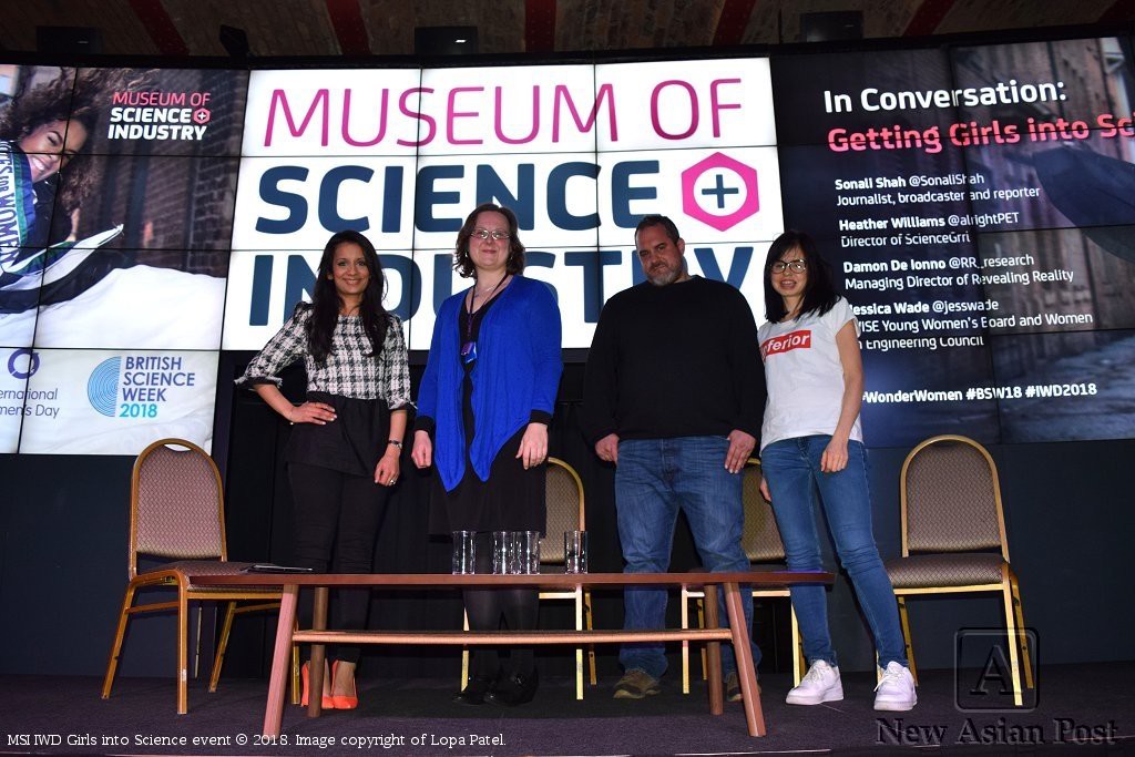 MSI celebrates IWD 2018 with a Girls into Science panel debate