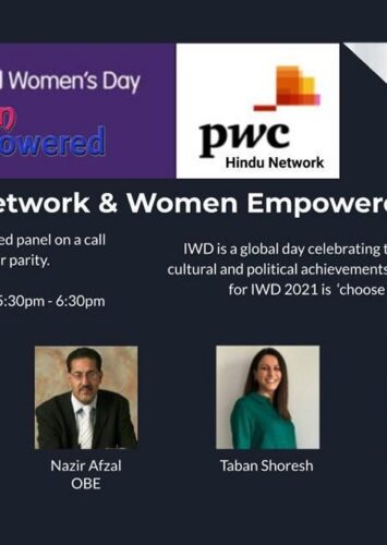 PwC joins forces with Women Empowered for IWD 2021
