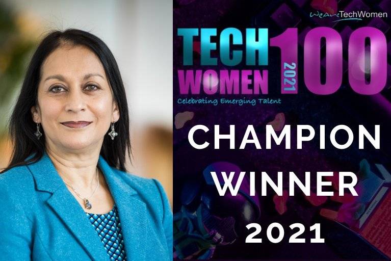 Lopa Patel MBE - TechWomen100 2021 Champion Winner