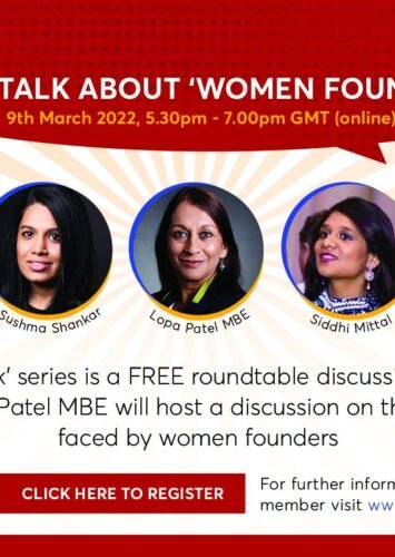 Let’s Talk About Women Founders roundtable discussion, 9 Mar 2022