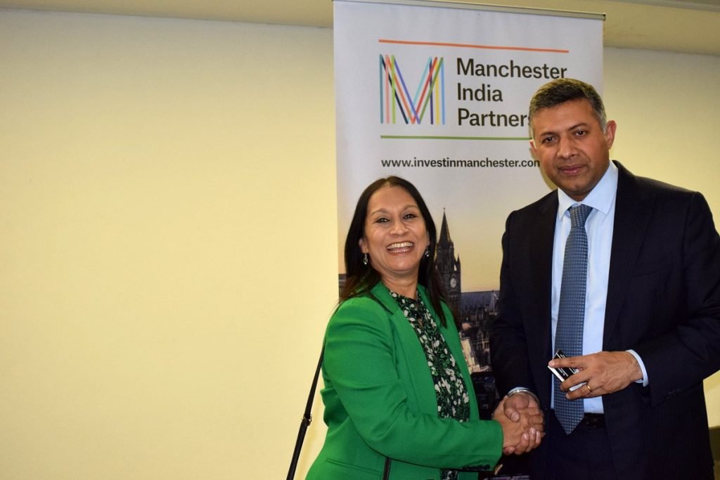 Lopa Patel MBE meets the High Commissioner of India to the UK, His Excellency V Doraiswami