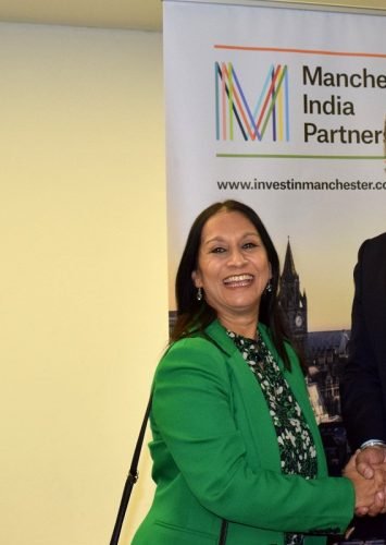 High Commissioner of India to the UK welcomed in Manchester