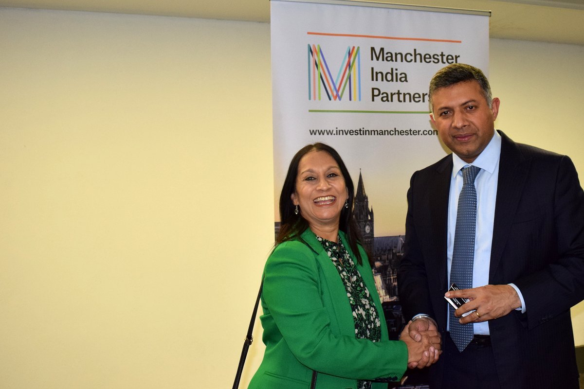 High Commissioner of India to the UK welcomed in Manchester