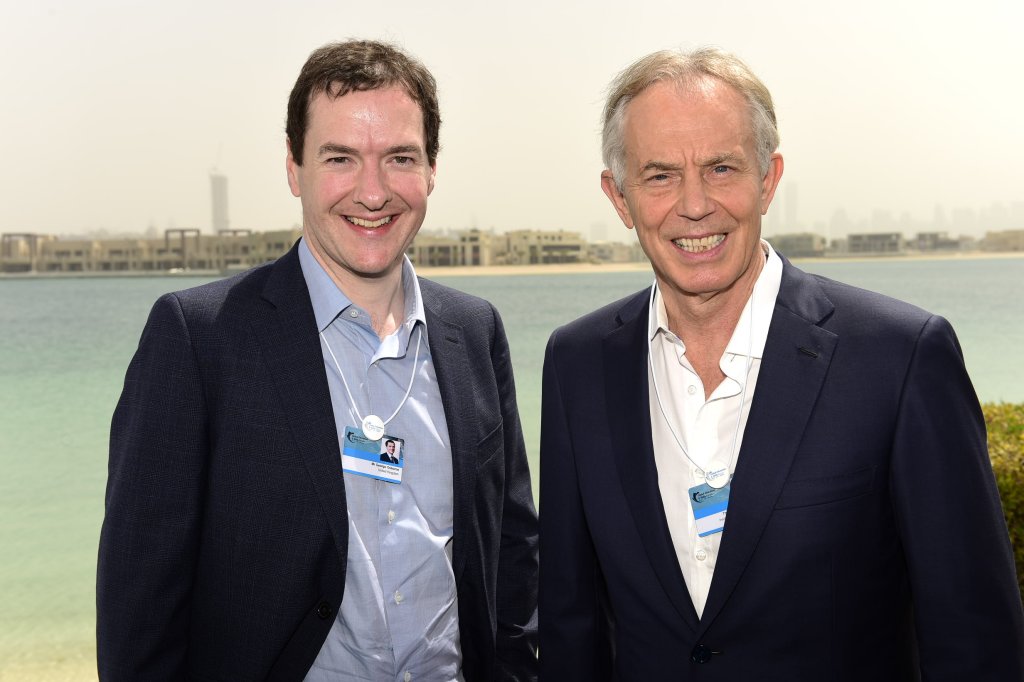 George Osbrone and Tony Blair at GESF 2018