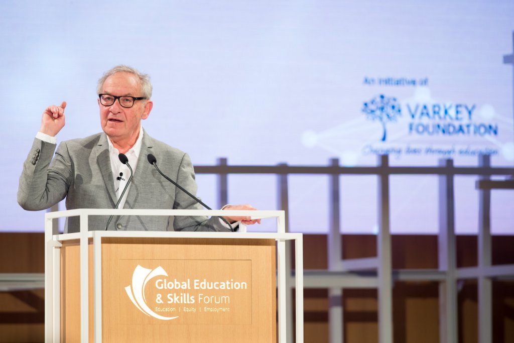 Simon Schama keynote speech at GESF 2018